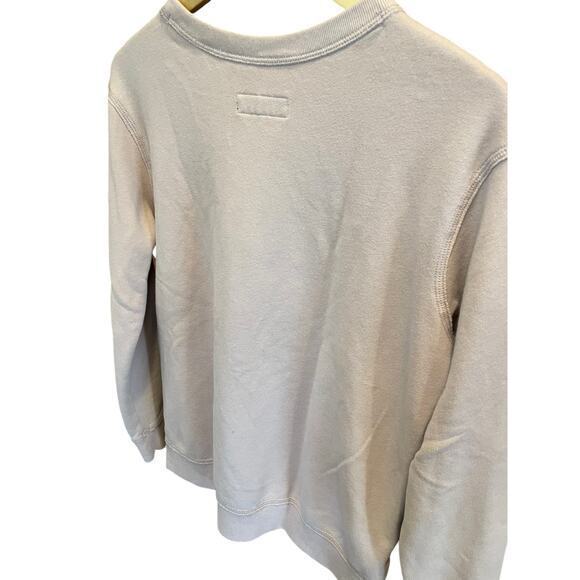 Abercrombie & Fitch Pale Pink Slouchy Oversized Long Sweater Sweatshirt Small - Picture 10 of 12